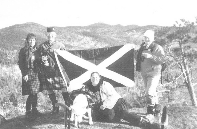 Hikers at the summit